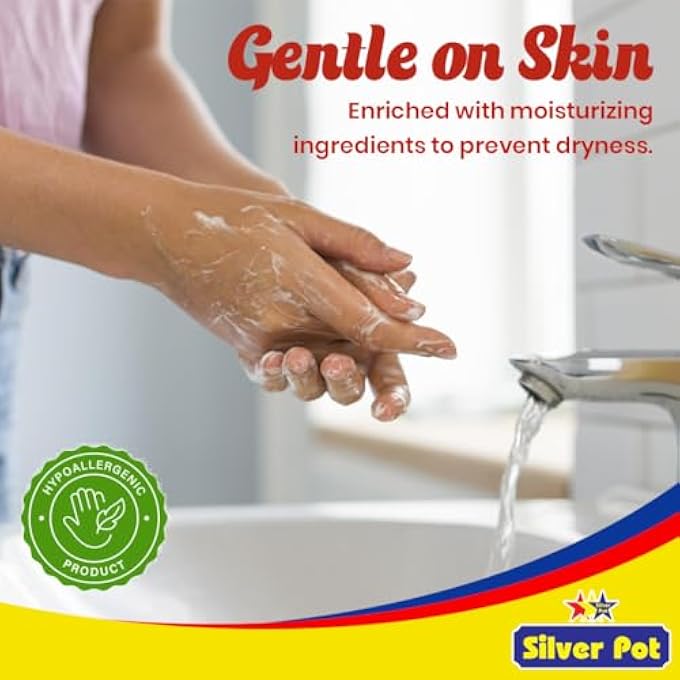 Silver Pot MUSK HAND WASH  5L GENTLE HYDRATING FORMULA WITH REFRESHING MUSK SCENT, EFFECTIVE GERM PROTECTION, AND LONG-LASTING SUPPLY - Image 5